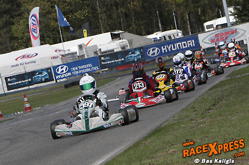 Cathelijne Evers snel in de Vortex